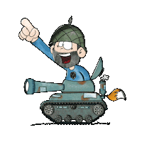 Panzer Wot Sticker by Moepsel