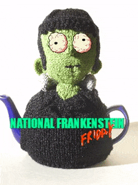 Frankensteins Monster Halloween GIF by TeaCosyFolk