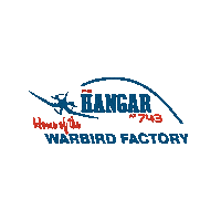 prescottholdings airplane factory warbird thehangar743 Sticker