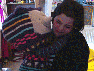 puppet kiss GIF by Philippa Rice