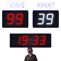 39 Away Sticker