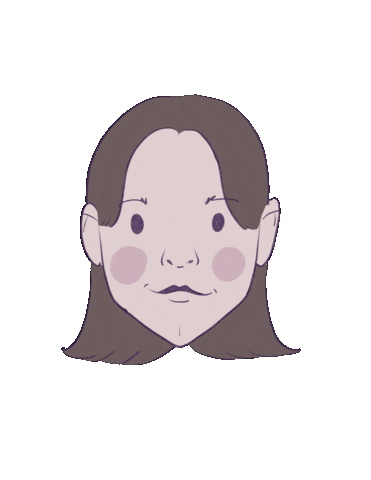 Blush Blushing Sticker