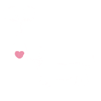 Heart Heartbeat Sticker by Scherenmanufaktur PAUL