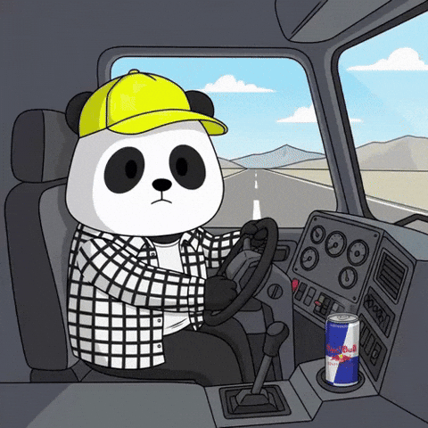 Work Truck Driver GIF by Pandu Pandas