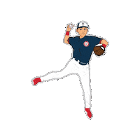 Teamallamerican Sticker by All American Baseball