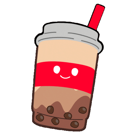 Bubble Milk Tea Sticker by JAGO COFFEE