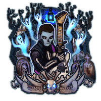 Trickortreatband Sticker