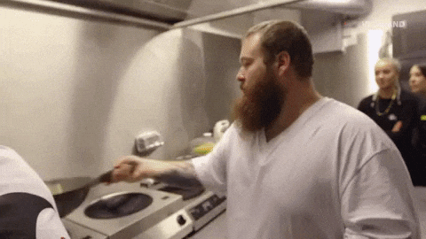action bronson cooking GIF by F*CK, THAT'S DELICIOUS
