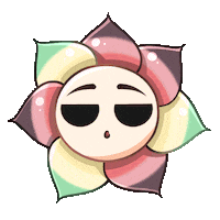 Angry Fire Sticker
