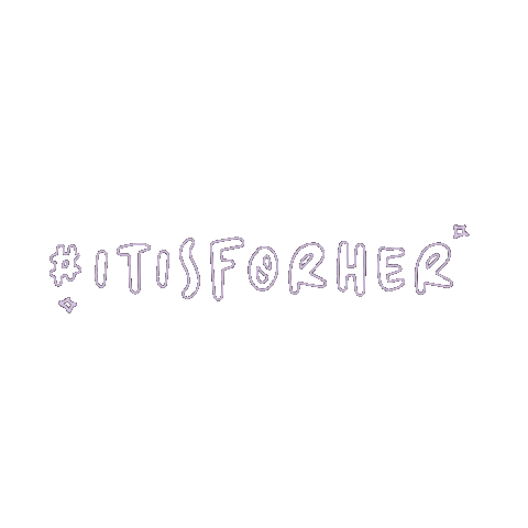 forherid giphyupload for her forher itisforher Sticker