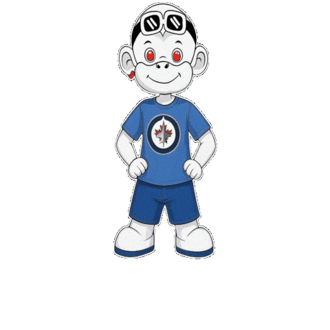 Blue White W Sticker by Zhot