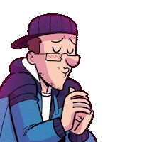Sticker Pray Sticker by FGTeeV_Giphy