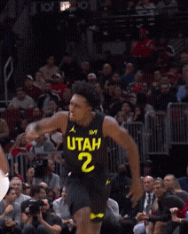 Excited Collin Sexton GIF by Utah Jazz