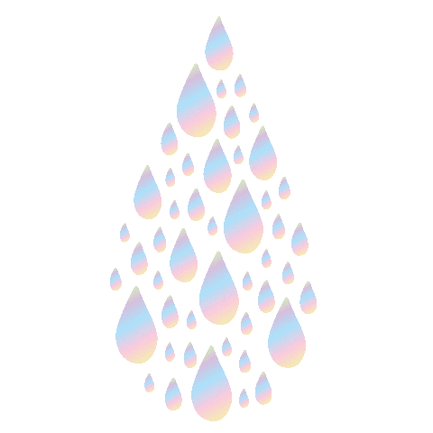 Waterfall Hydration Sticker by Saturday Skin