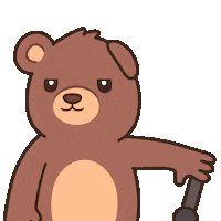 Tell Em Mic Drop Sticker by BEARISH