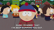 mad stan marsh GIF by South Park 
