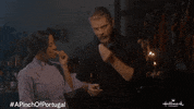 Luke Mitchell Taste Testing GIF by Hallmark Channel