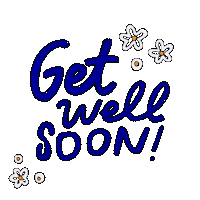 Happy Get Well Soon Sticker by BrittDoesDesign