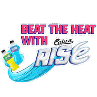 Riseup Sticker by Cobra Rise Energy Drink