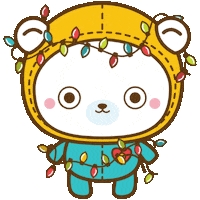 Christmas Bear Sticker by Beaba