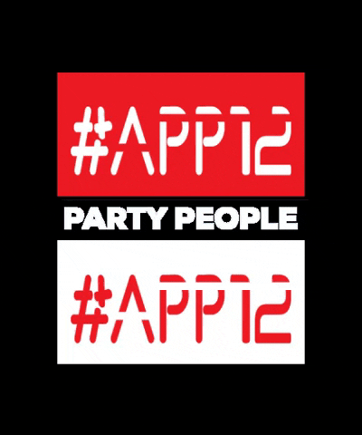 App12 giphygifmaker party brand amazing GIF