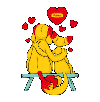 josera_ukraine love cat dog valentines day Sticker