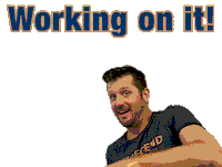 Working On It Summer Sticker by Blacklist Creative