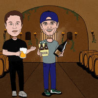 Egonauts beer crypto nft drinks GIF