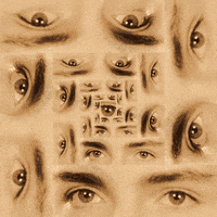 Eye Marching GIF by RetroCollage