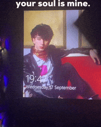 Marc Almond Pointing GIF