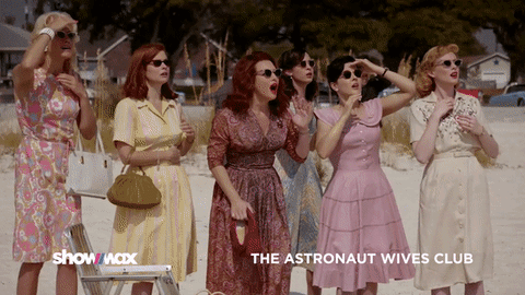 #astronautwivesclub #showmax GIF