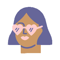 Heart Girl Sticker by Birchbox