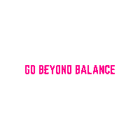 Pink Go Beyond Sticker by StrongBoard Balance