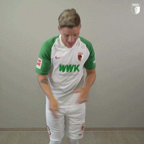 Dance Football GIF by FC Augsburg 1907