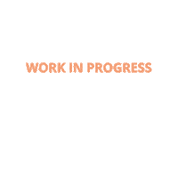 Workinprogress Sticker by Serry Tegels