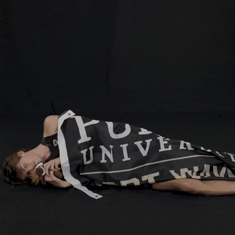 Tired Night Night GIF by Purdue Fort Wayne Athletics