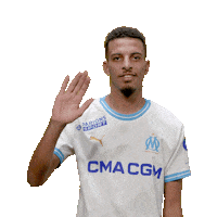 Football Hello Sticker by Olympique de Marseille