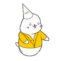 Happy Dance Sticker by Sappy Seals Community