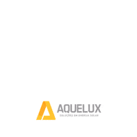 Aquelux sol solar tecnologia energia Sticker