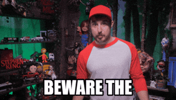 Beware Stephen King GIF by Dead Meat James