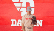 Baseball Heller GIF by Dayton Flyers