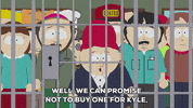 sheila broflovski randy marsh GIF by South Park 