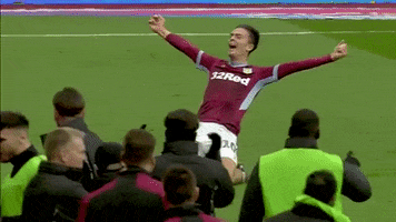 Happy Premier League GIF by Aston Villa FC