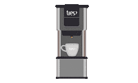 coffee cafe Sticker by TRES