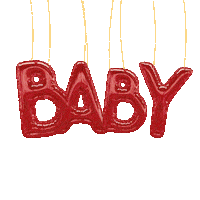 Baby Donnstig Sticker by Trischli