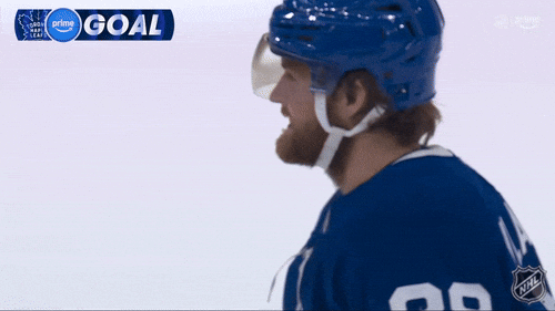 Happy Toronto Maple Leafs GIF by NHL