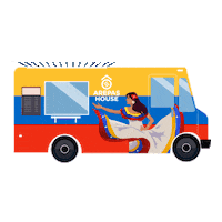 ArepasHouse venezuela foodtruck food truck arepa Sticker