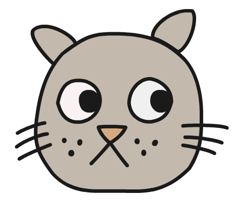 Cat Frown GIF by Thank You Coffee