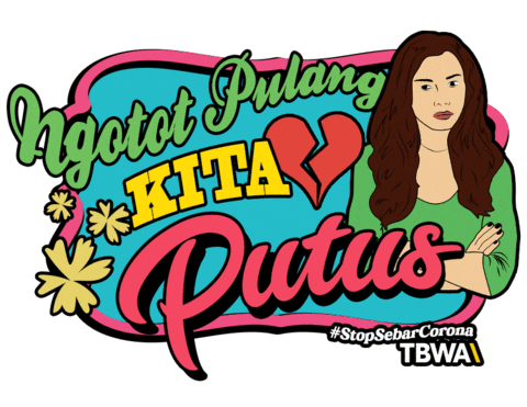 TBWAIndonesia giphyupload covid lebaran mudik Sticker