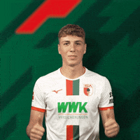 Happy Football GIF by FC Augsburg 1907